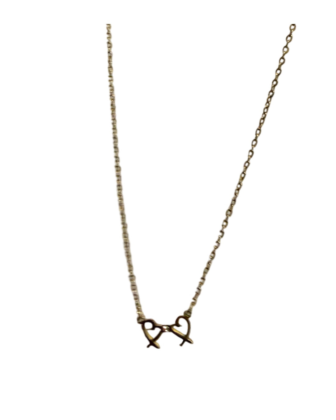 Omaggio collana doppio cuore