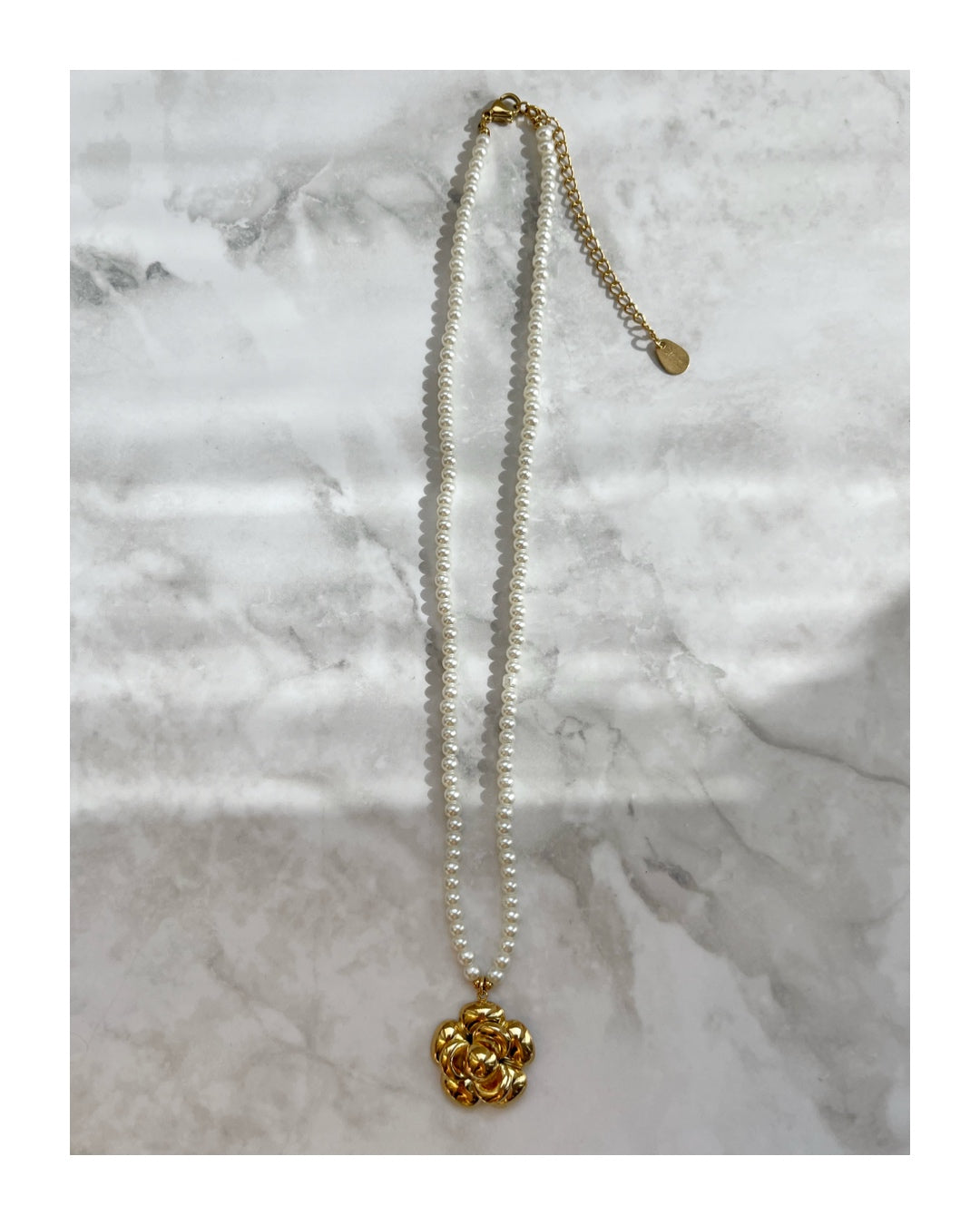 Collana Rosa Perla