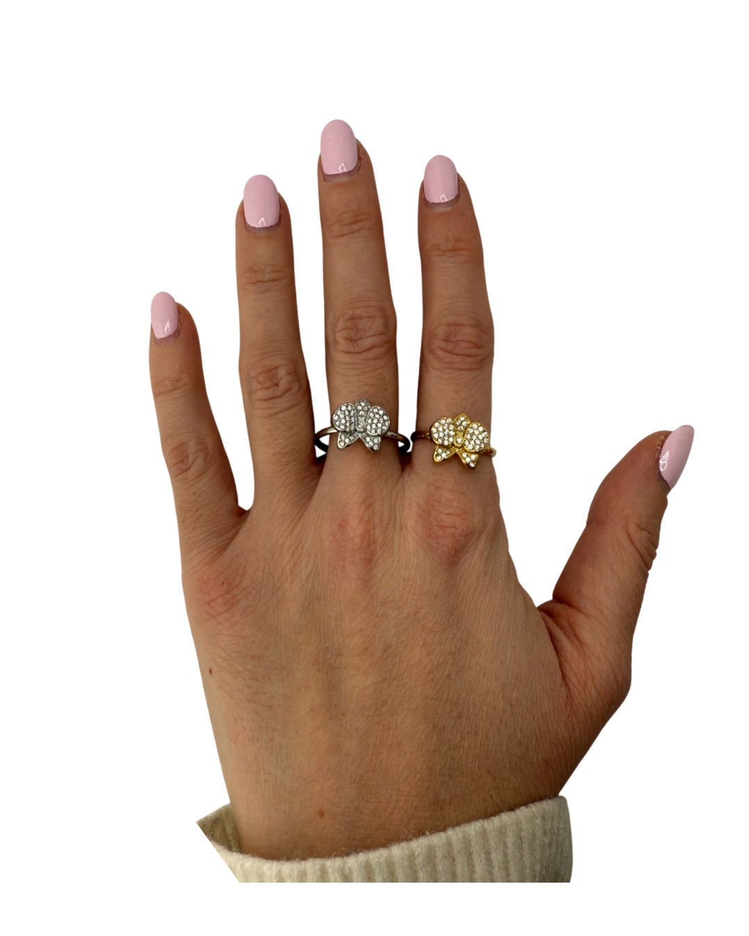 Omaggio anello orchidea. 1 omaggio x ordine