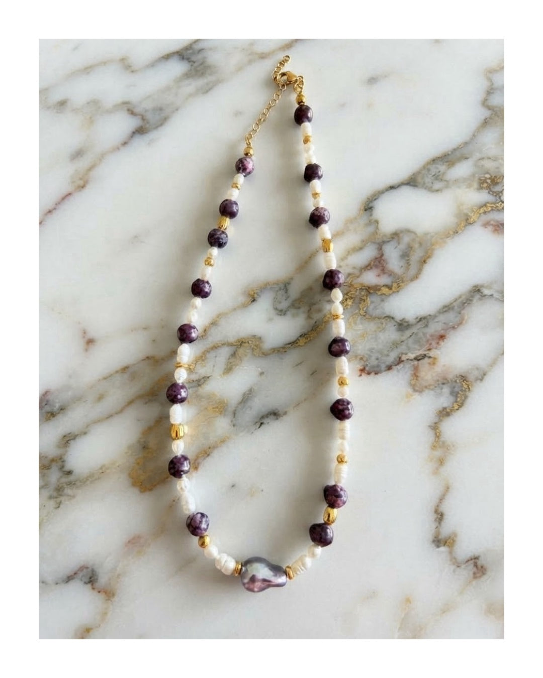 Collana Perlita Handmade