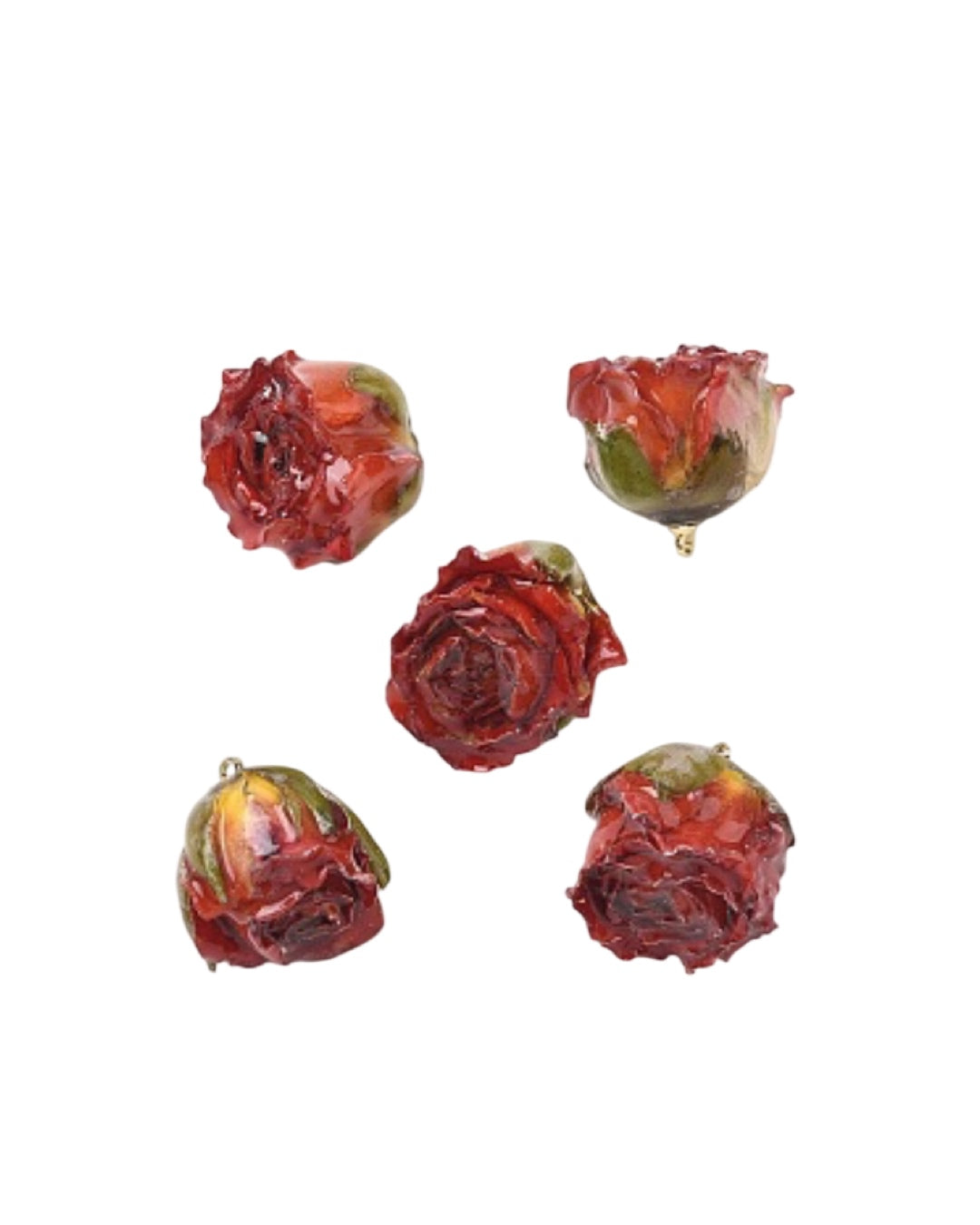 Omaggio Ciondolo Rosellina Rossa