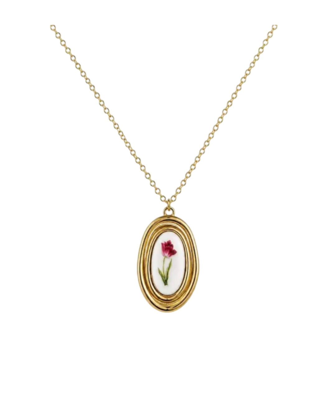 Omaggio Collana rosa