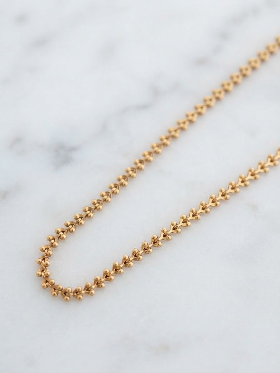 Collana Fogliolina 60 cm