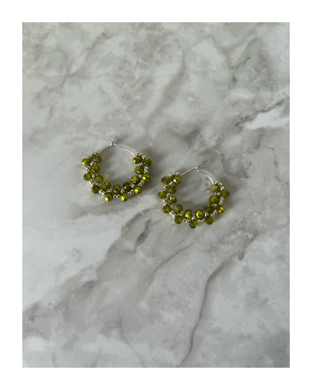 Butterfly n.3 green&silver