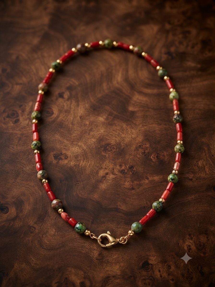 Collana Corallo Handmade