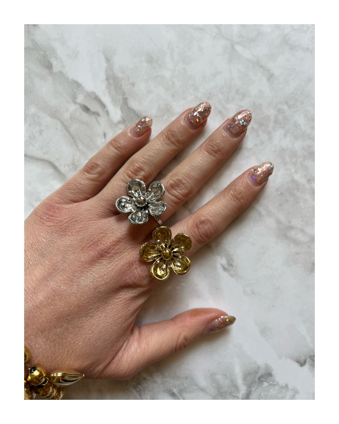 Anello Fiore Big