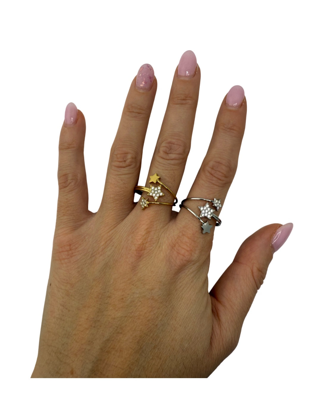 Anello tris di stelle
