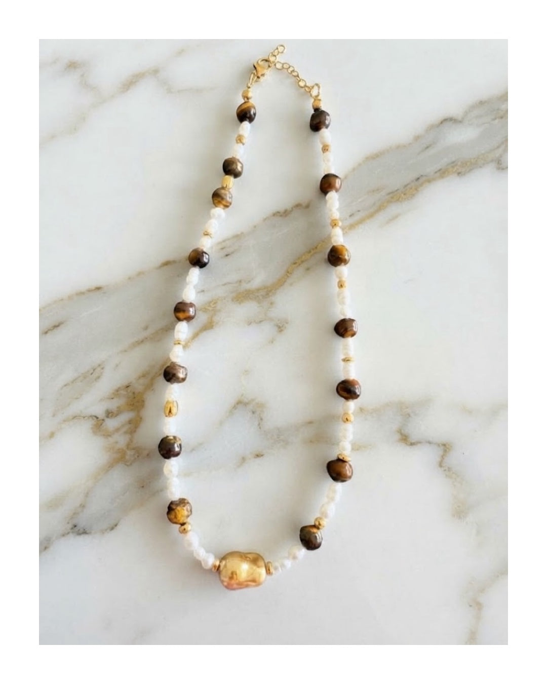 Collana Perlita Handmade