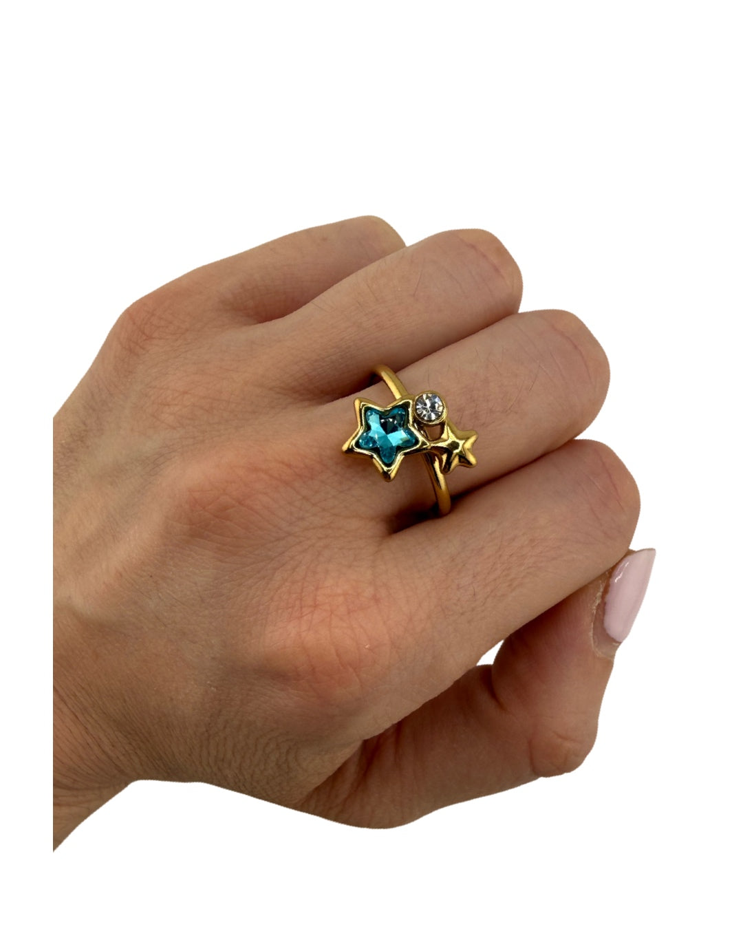 Anello Stella Azzurra
