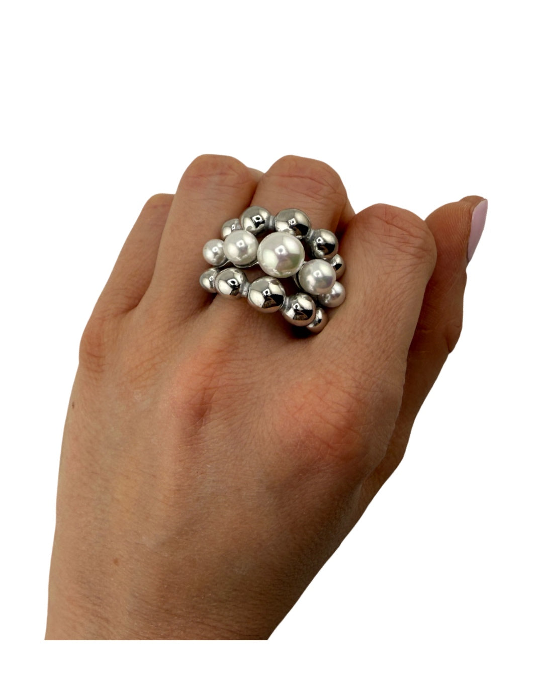 Anello Perla