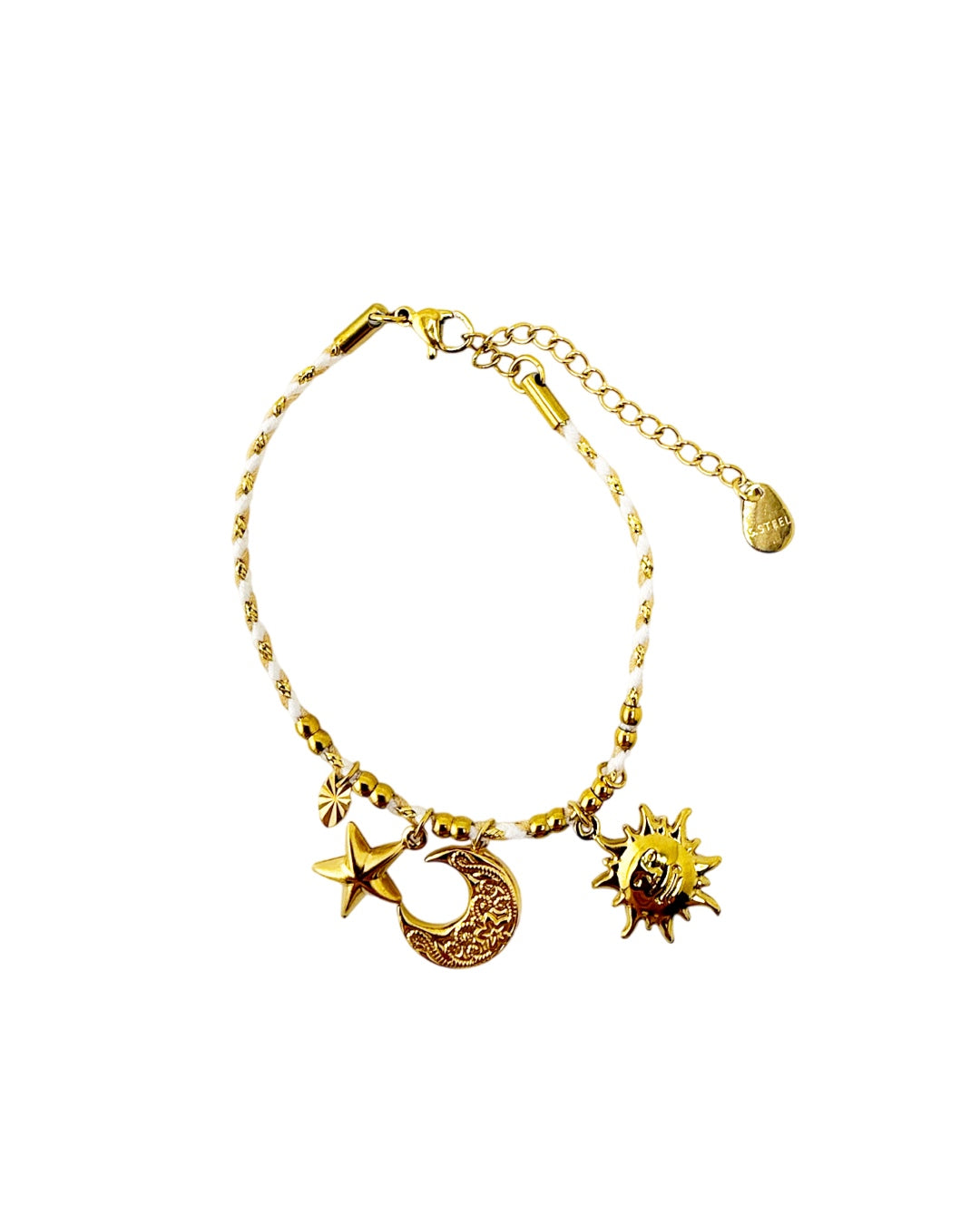 Bracciale sonaglio luna sole