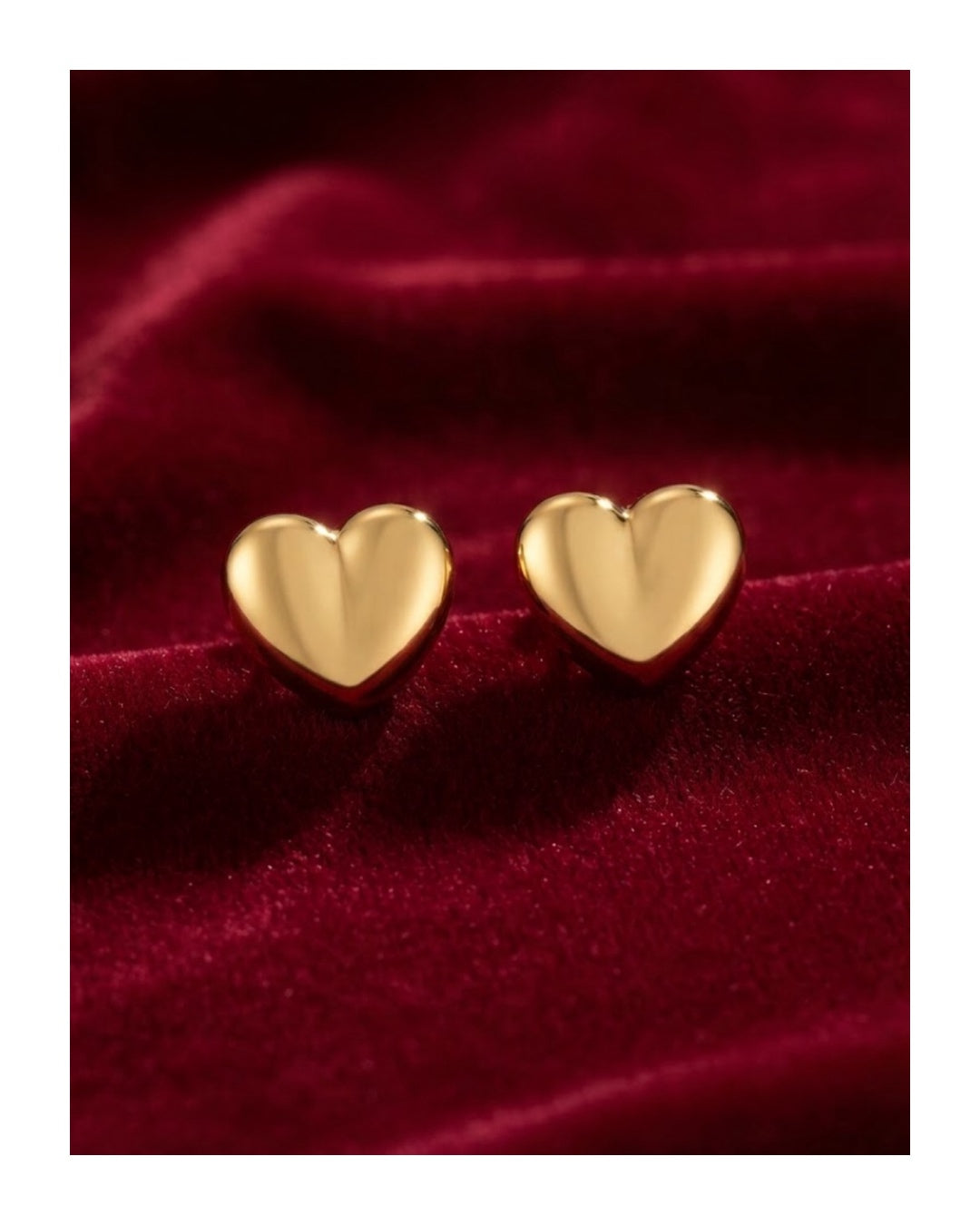 Omaggio orecchini cuore bold