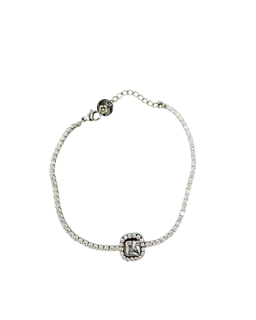 Bracciale Tennis quadrato