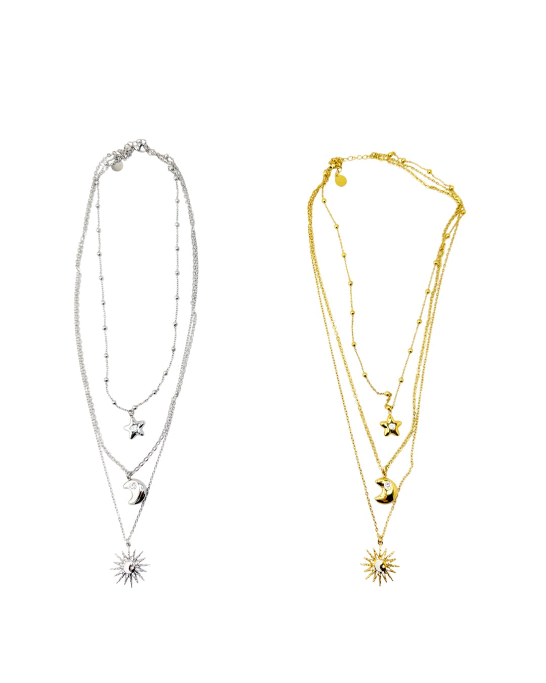 Collana tre fili Cosmo