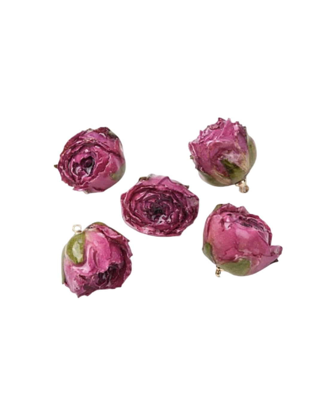Omaggio Ciondolo Rosellina Porpora