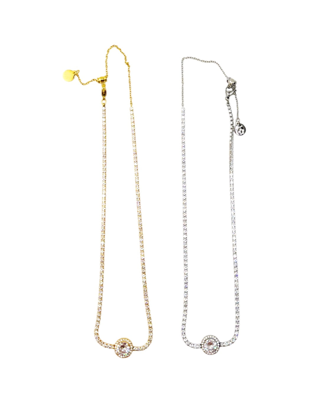 Collana Tennis Elegance Regolabile