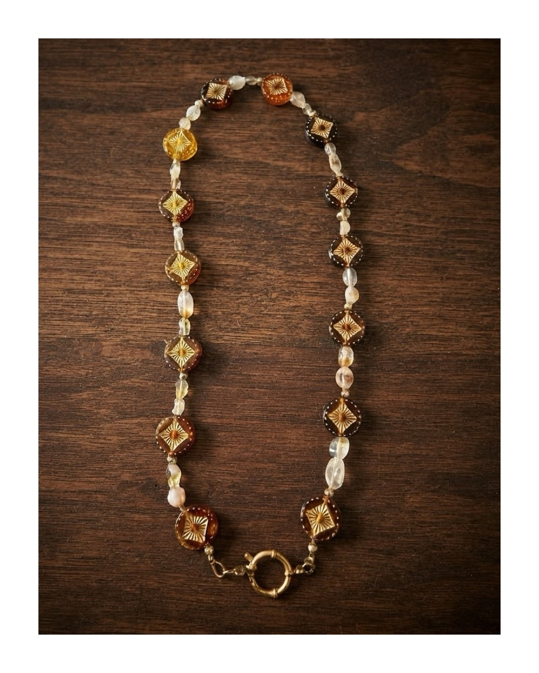 Collana Ambra Handmade