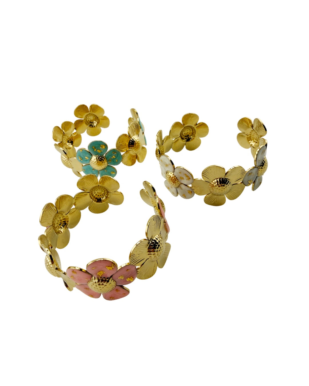 Bracciale Rigido Flowers
