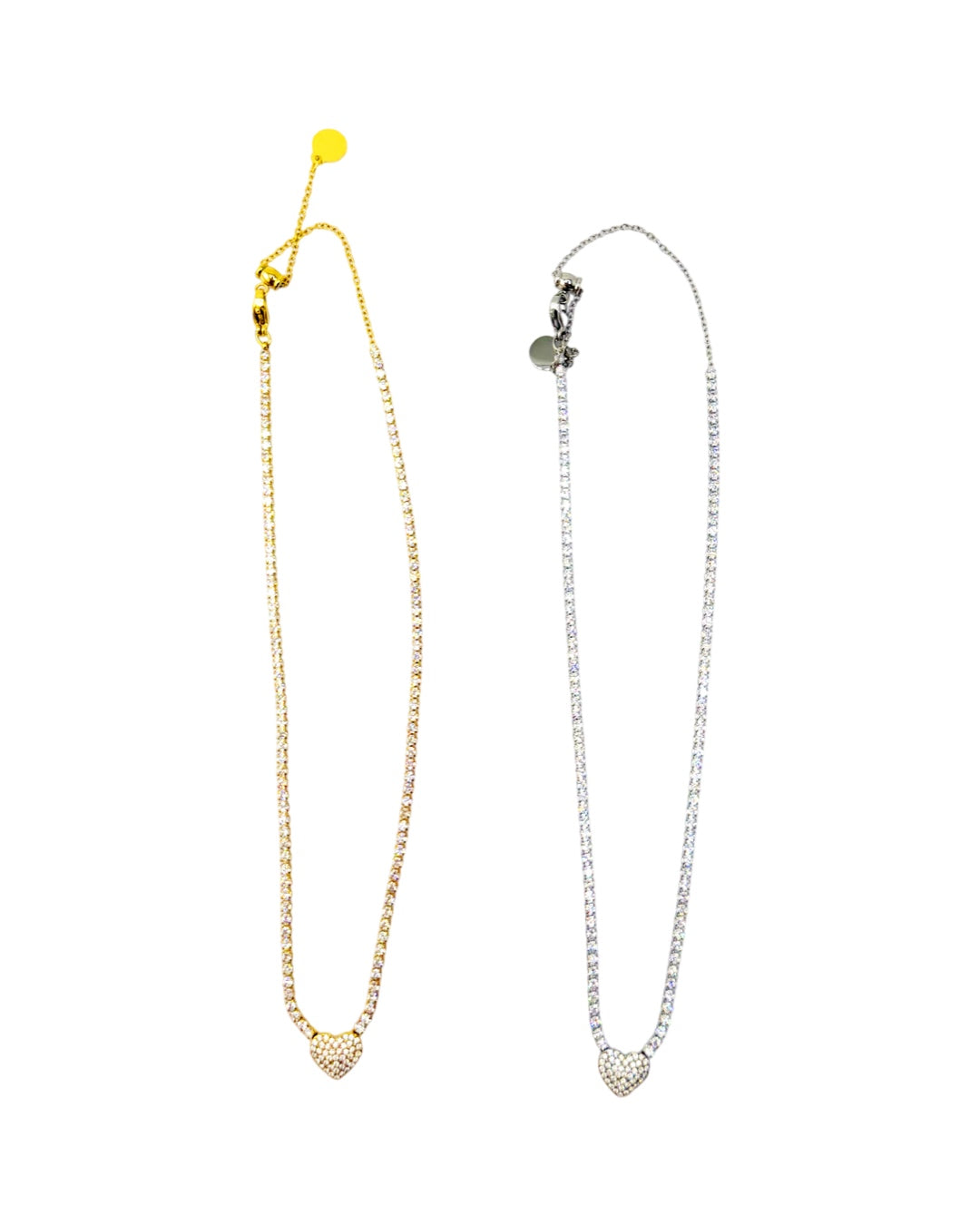Collana Tennis Battito Regolabile