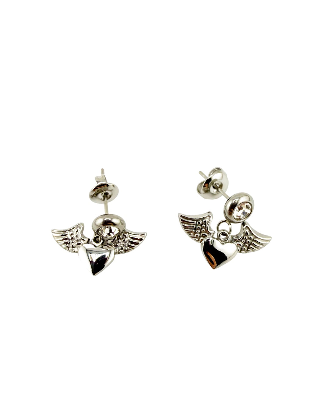 Omaggio orecchini cuore ali. 1 omaggio x ordine legato all’acquisto di almeno un prodotto