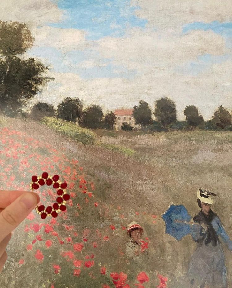 Butterfly n.1 Red&Monet