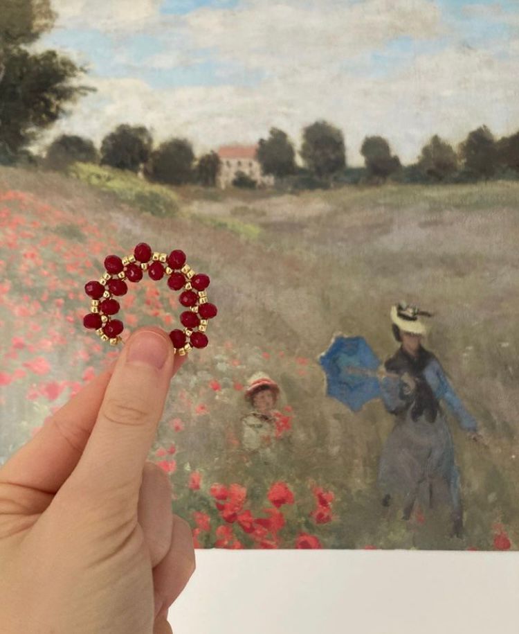 Butterfly n.1 Red&Monet